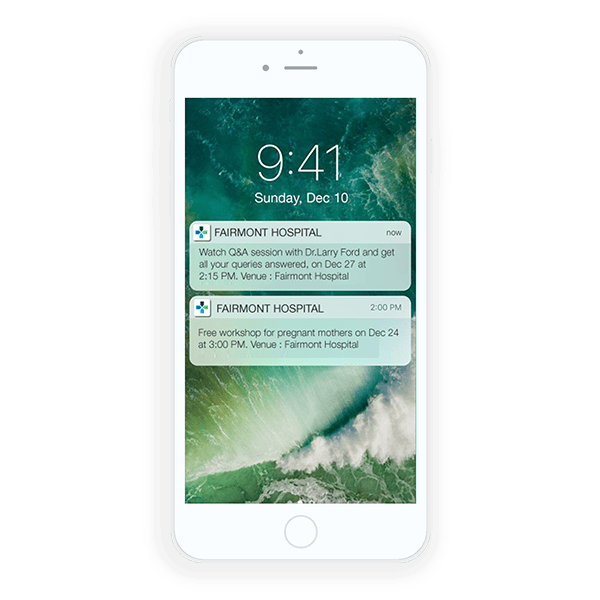 Communicate with patients in just a click
