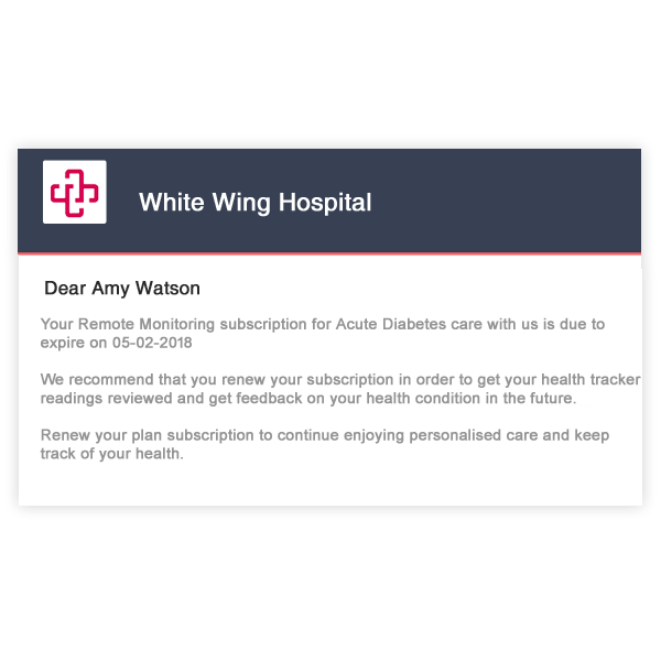 Easy online renewals