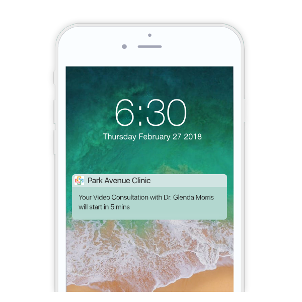 Receive session reminders