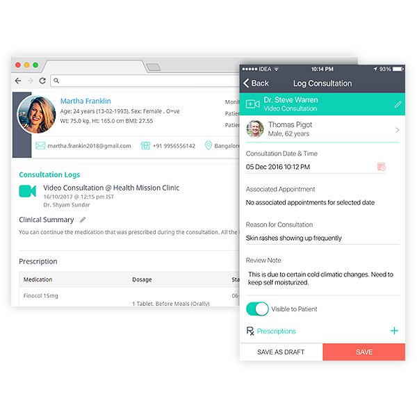 Send consultation summaries